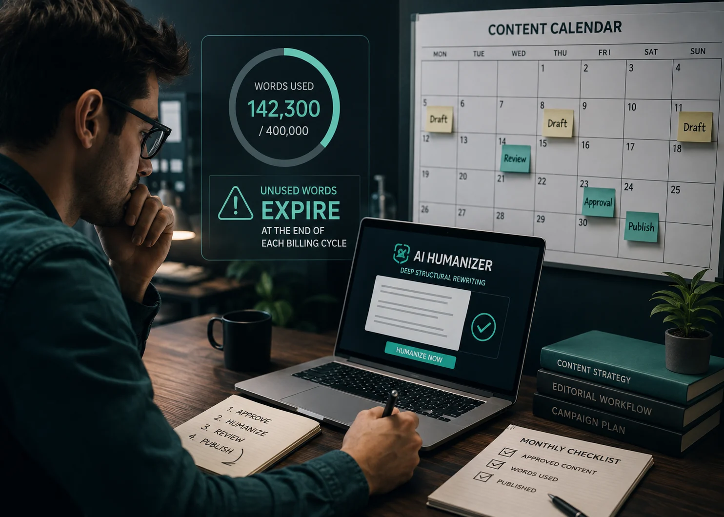 Unused Humanizer Words Expire And Punish Batch-Buy Calendars